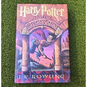 Harry Potter and the Sorcerer's Stone Book by J.K. Rowling hardcover